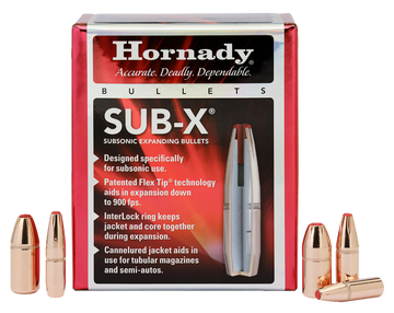 Hornady Sub-X .45 Cal .458 410 gr Subsonic eXpanding Reloading Bullets - 50/Box