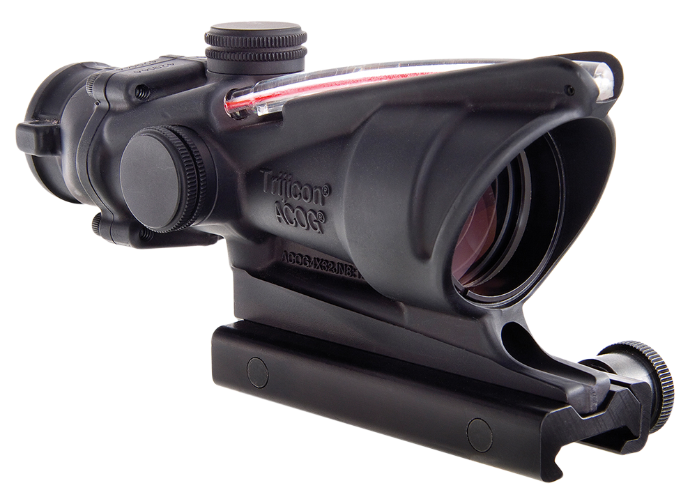 Trijicon ACOG 4x32mm .223/5.56 BDC Illuminated Red Crosshair Riflescope - Black Hardcoat Anodized