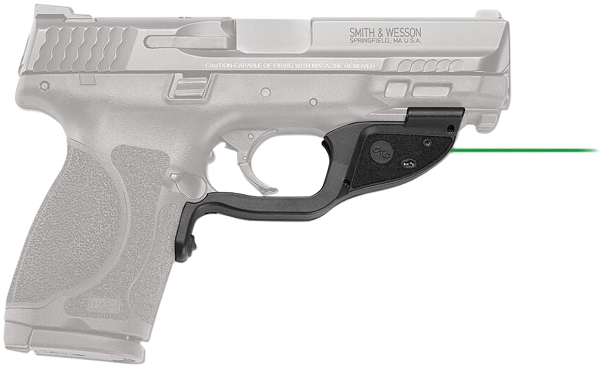 Crimson Trace LG-362G Laserguard Green Laser Sight for S&W M&P M2.0 - Black Polymer