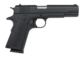 Tisas Arms 1911 A1 Service 9mm Luger 5" 7+1 SAO Semi-Auto Pistol - Black Cerakote