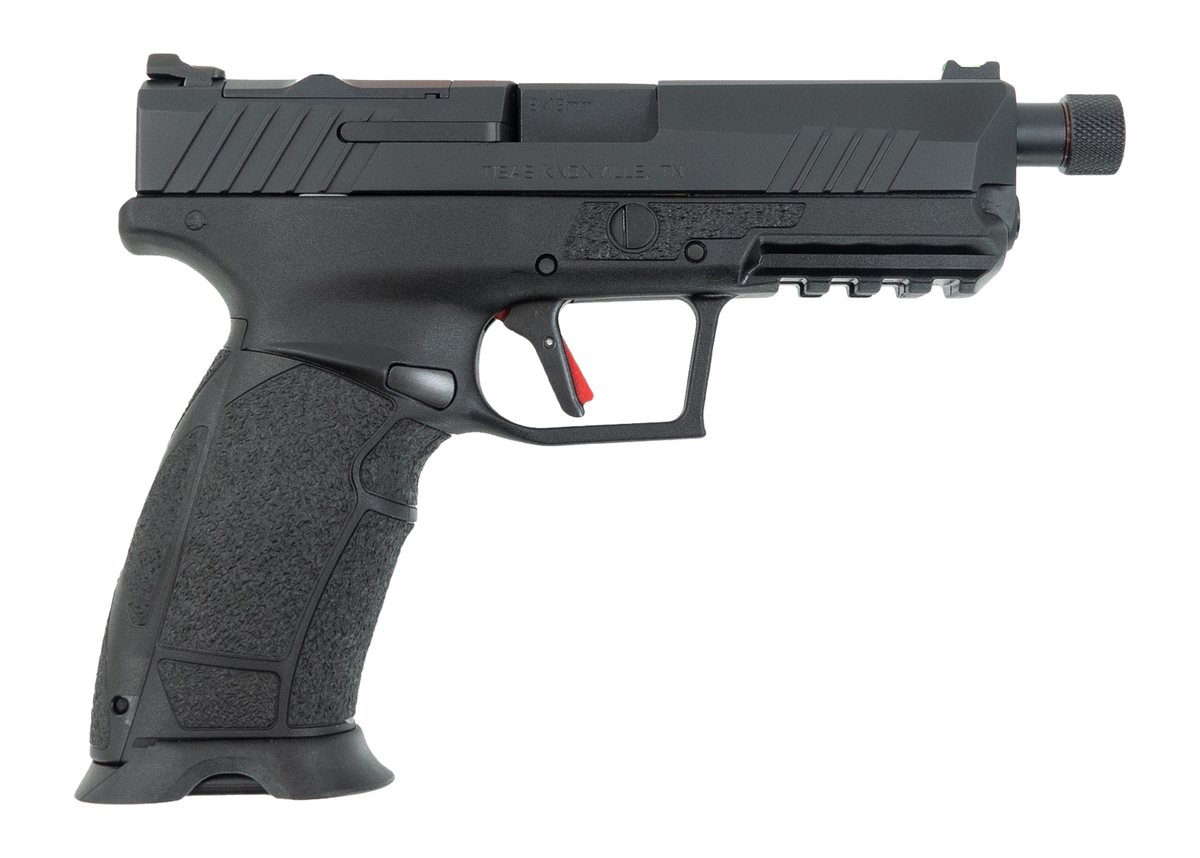 Tisas Arms PX-9 Gen3 Duty TH 9mm Luger 4.60" 20+1 Semi-Auto Pistol - Black Cerakote, Threaded Barrel