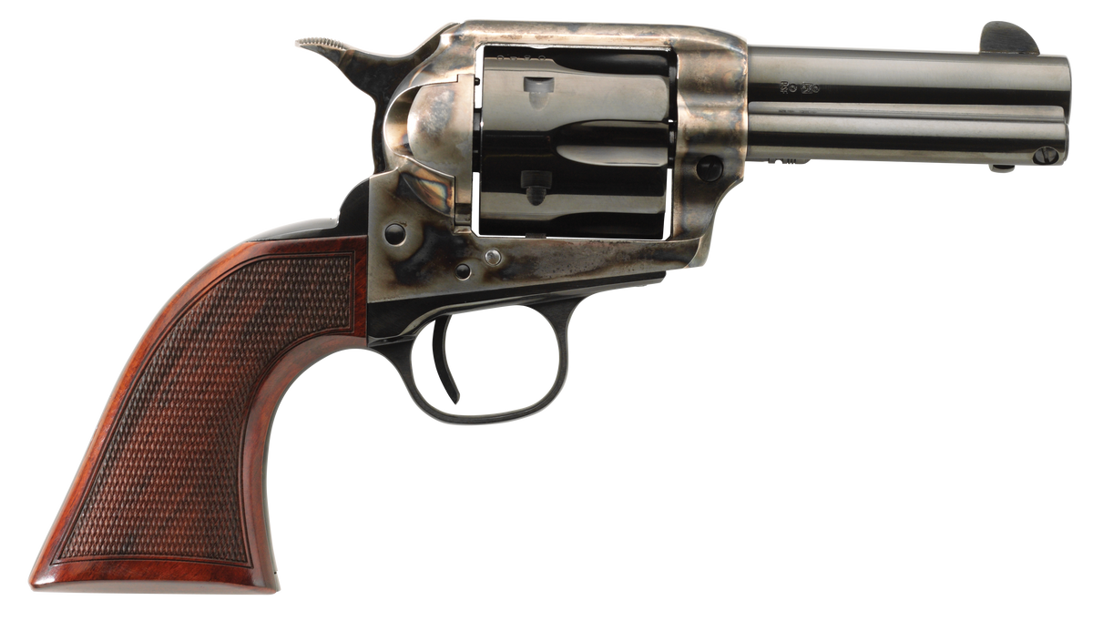 Taylor's & Company Short Stroke Runnin Iron Deluxe 45 LC 3.5" 6-Rd SAO Revolver - Taylor Tuned
