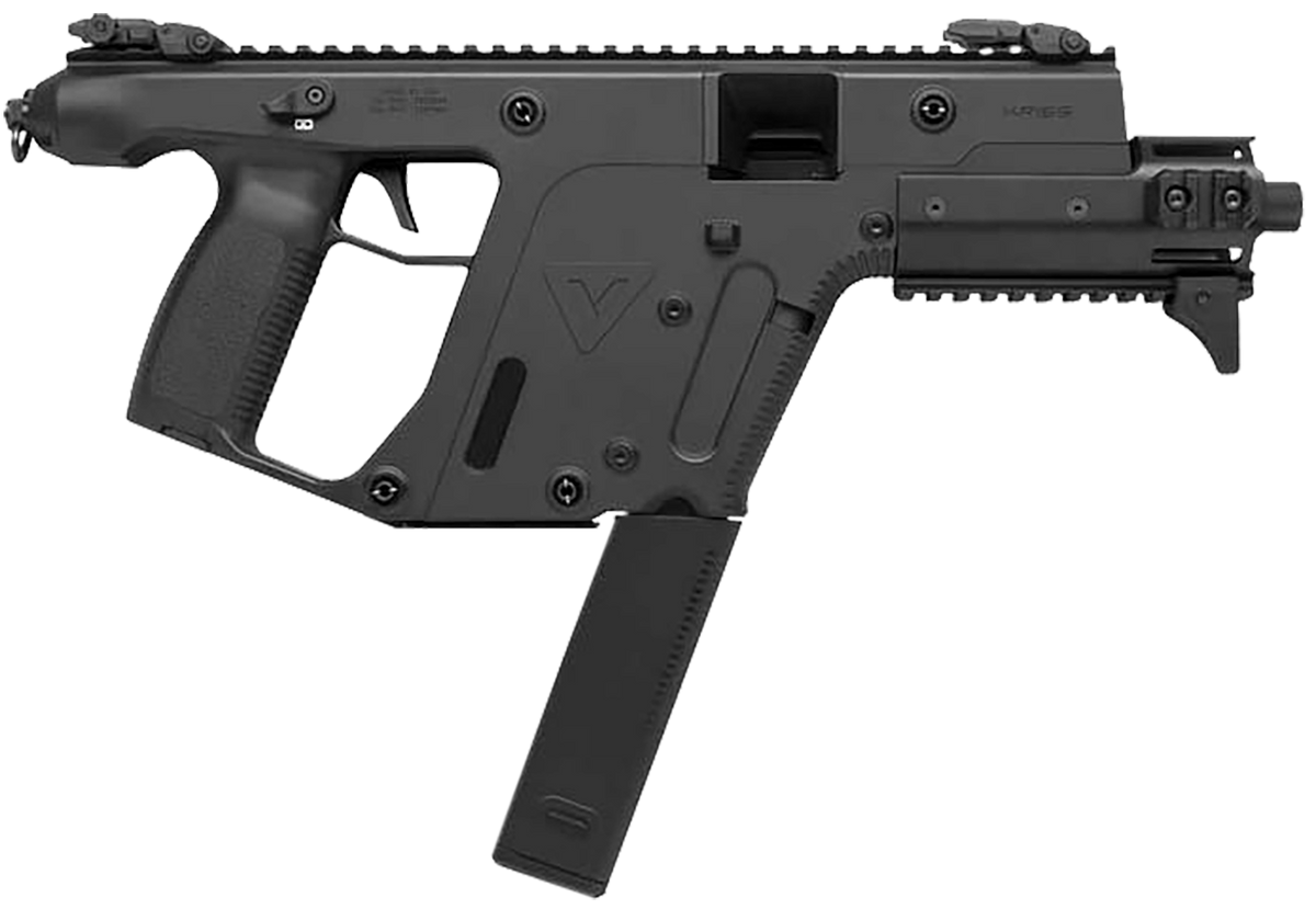 Kriss USA Vector SDP Enhanced G2 10mm Auto 6.50" 33+1 Semi-Auto Pistol - Black Nitride / MK5M Modular Rail