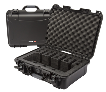 Nanuk 925 4 UP Pistol Case Waterproof Resin Black 17" Interior