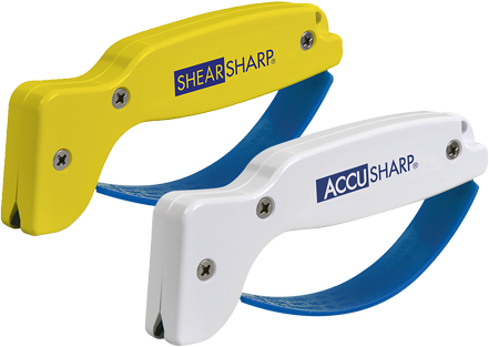 Accusharp 012C ShearSharp Combo Diamond Tungsten Carbide Sharpener