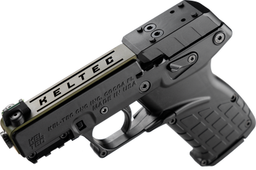 Kel-Tec P17 22 LR 3.80" 16+1 Semi-Auto Pistol - OD Green Slide