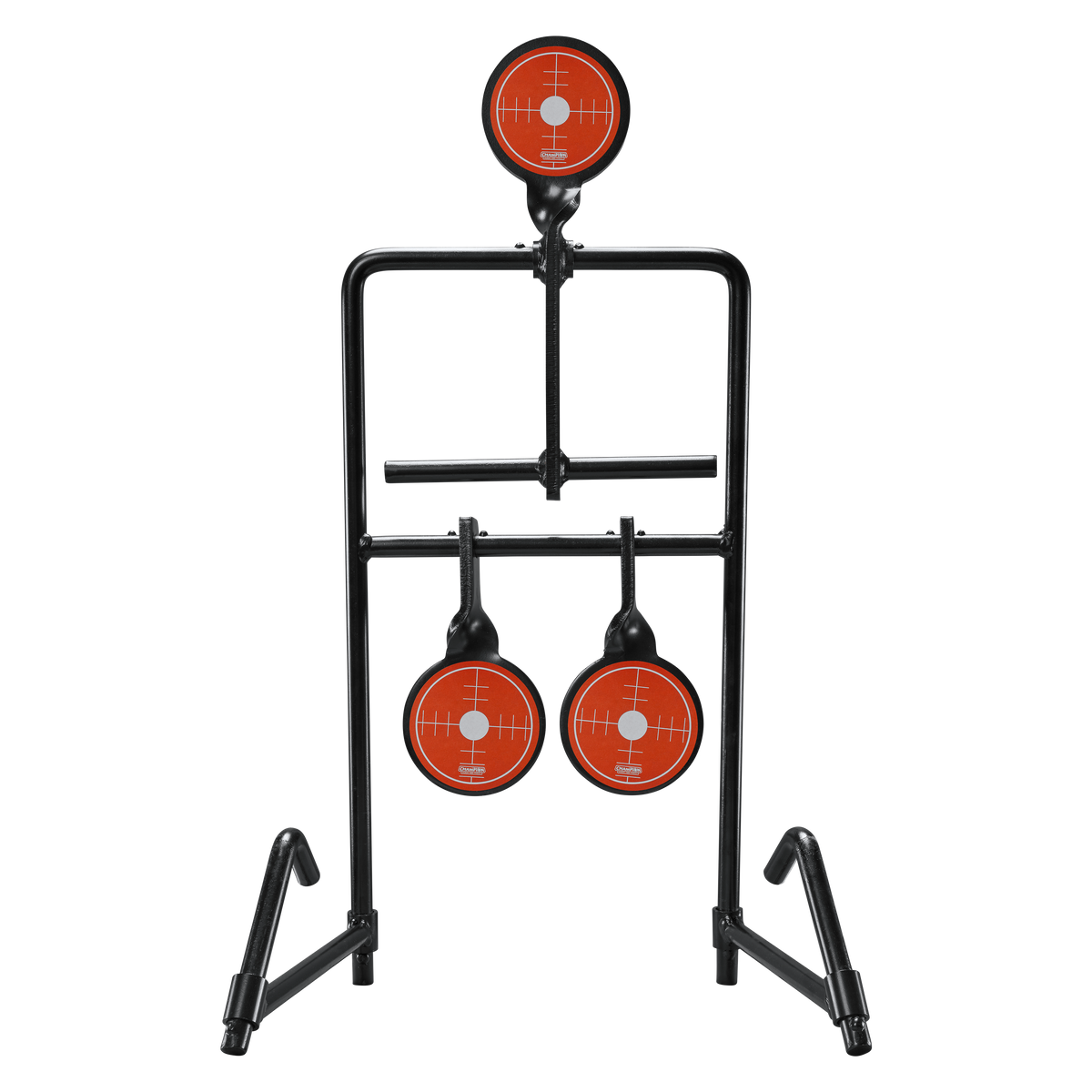 Champion Targets 40870 Auto Reset Handgun 3-Gong Standing Steel Target