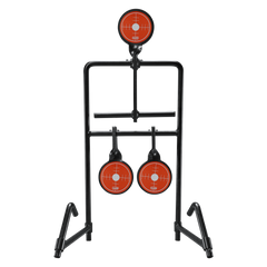 Champion Targets 40870 Auto Reset Handgun 3-Gong Standing Steel Target