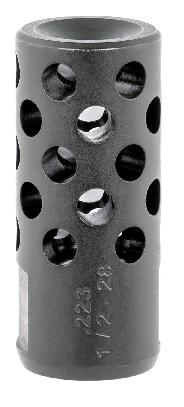 Ruger 90486 Radial Ported Muzzle Brake Black Oxide Steel 1/2x28 5.56 NATO