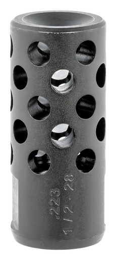 Ruger 90486 Radial Ported Muzzle Brake Black Oxide Steel 1/2x28 5.56 NATO