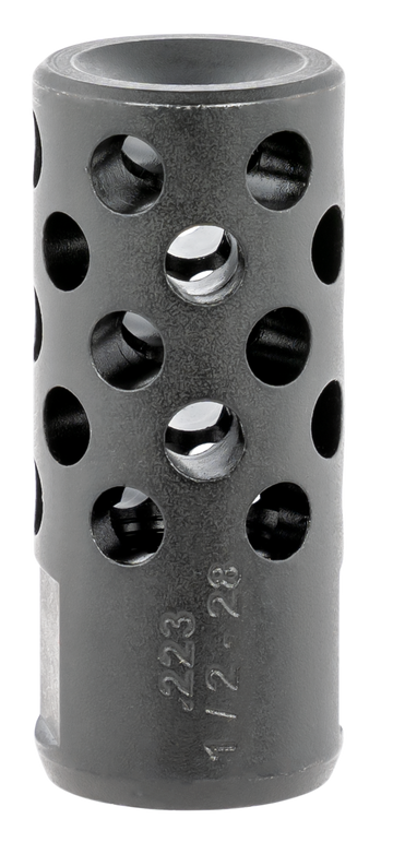Ruger 90486 Radial Ported Muzzle Brake Black Oxide Steel 1/2x28 5.56 NATO