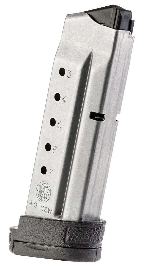 Smith & Wesson M&P Shield 40 S&W 7-Rd Stainless Steel Magazine