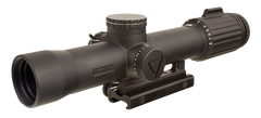 Trijicon VCOG 1-8x28mm LED Illuminated Red Segmented Circle MRAD Riflescope - Matte Black
