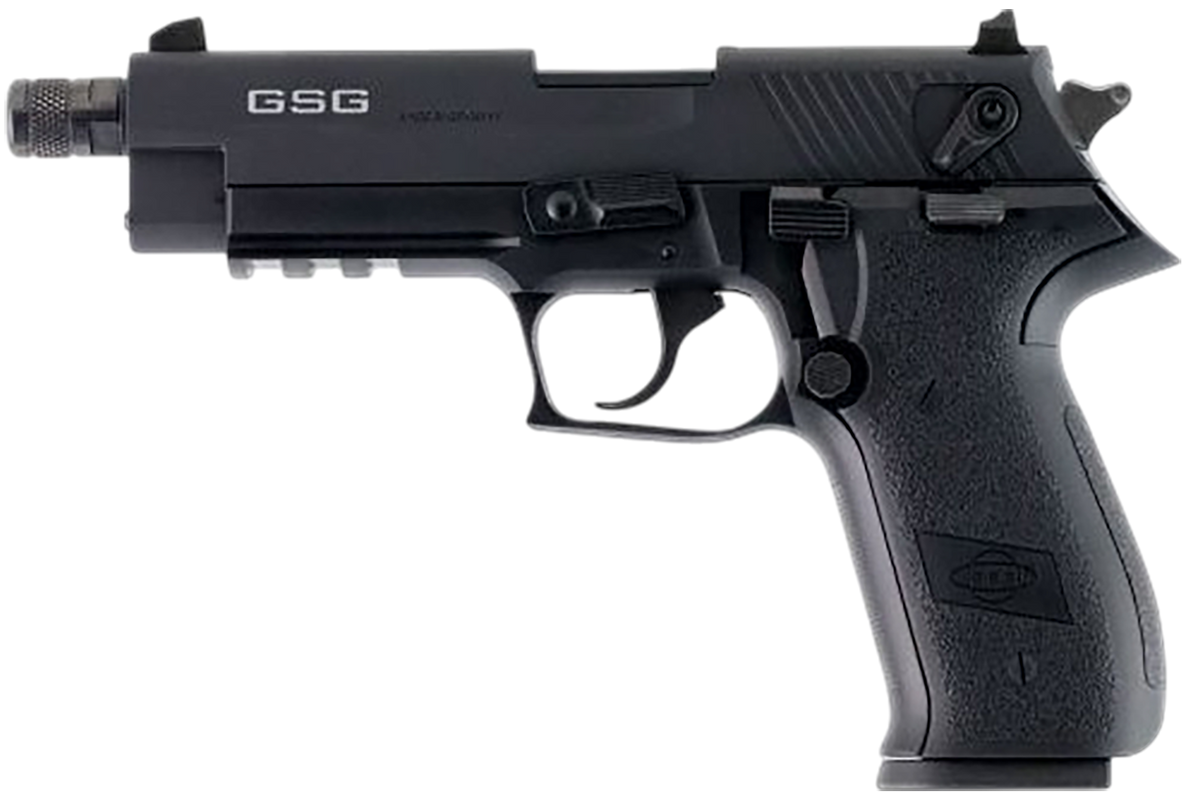 GSG FireFly 22 LR 4.9" 13+1 DA/SA Pistol w/Threaded Barrel