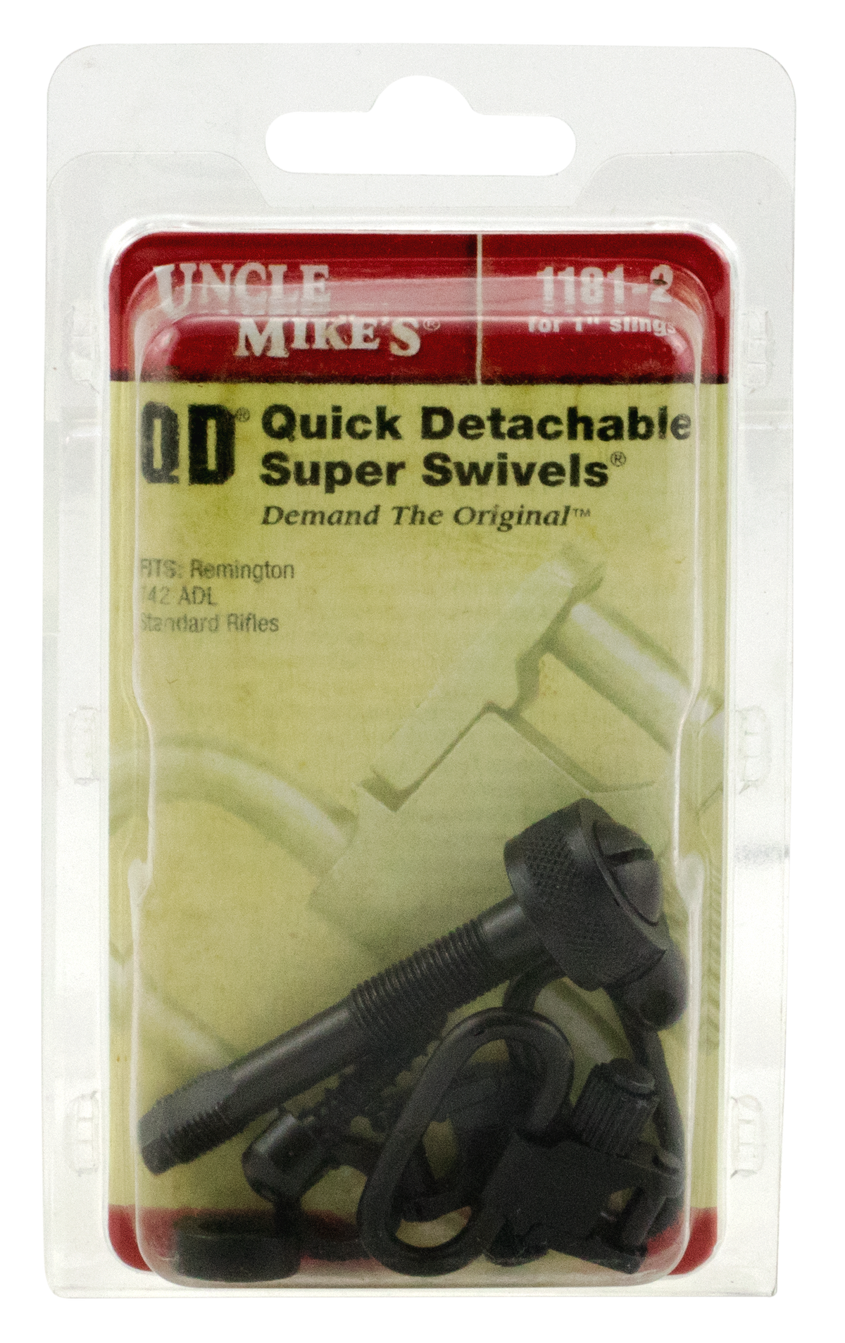 Uncle Mikes 11812 Super Swivel Remington 742 ADL Blued 1" Loop