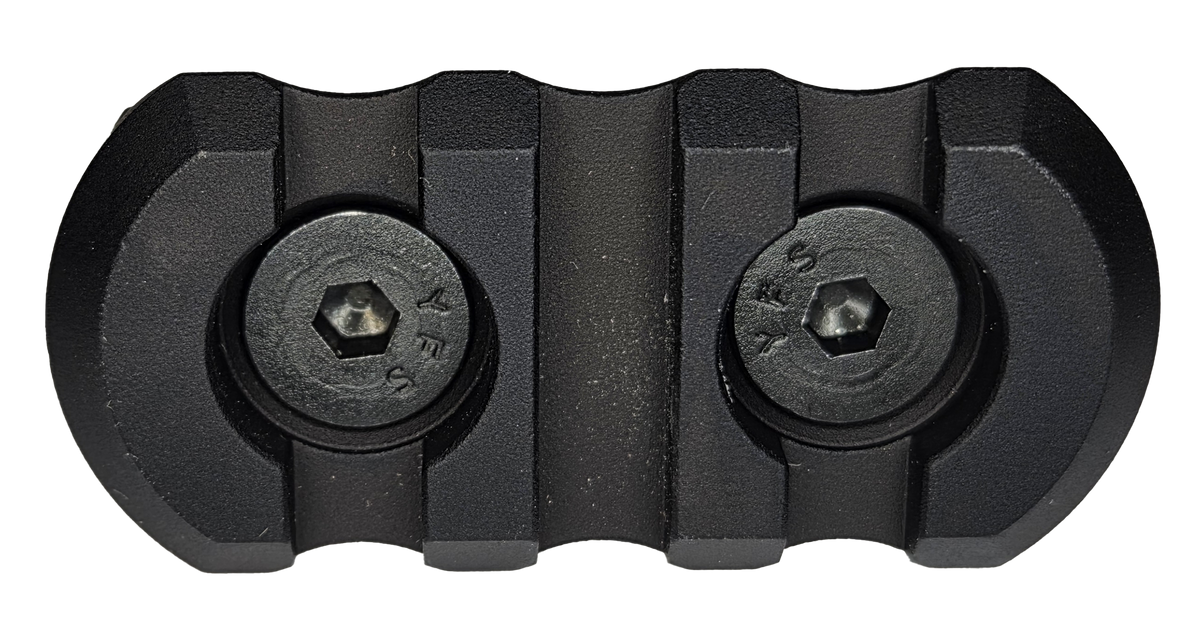 Tapco TAP22126 3 Slot Picatinny Rail Black Aluminum