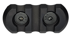 Tapco TAP22126 3 Slot Picatinny Rail Black Aluminum