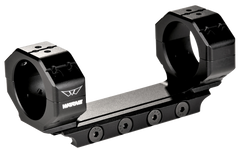 Warne 7841M Precision Mount 35mm Medium 0 MOA Scope Mount/Ring Combo - Black Anodized