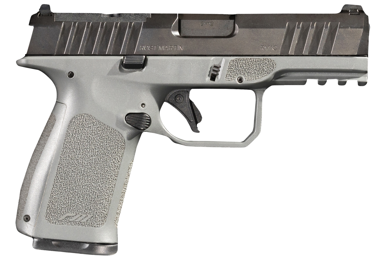 Rost Martin RM1C 9mm Luger 4" 17+1 Semi-Auto Pistol - Stone Gray Frame