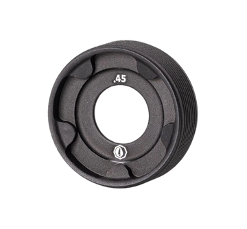 Rugged Suppressor FC004 Front Cap 45 ACP Black
