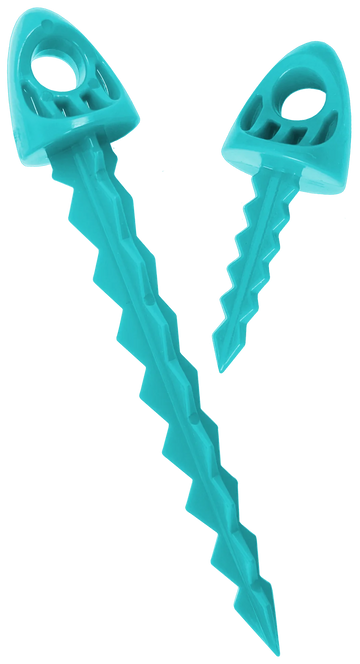 Targettack TargetTack 1"/3" Variety Teal Green Polycarbonate Target Tacks - 12 Pack