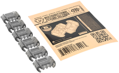 Strike Industries AR-CMS Multidirectional Picatinny Rail Cover with Cable Management - Clear Smoke