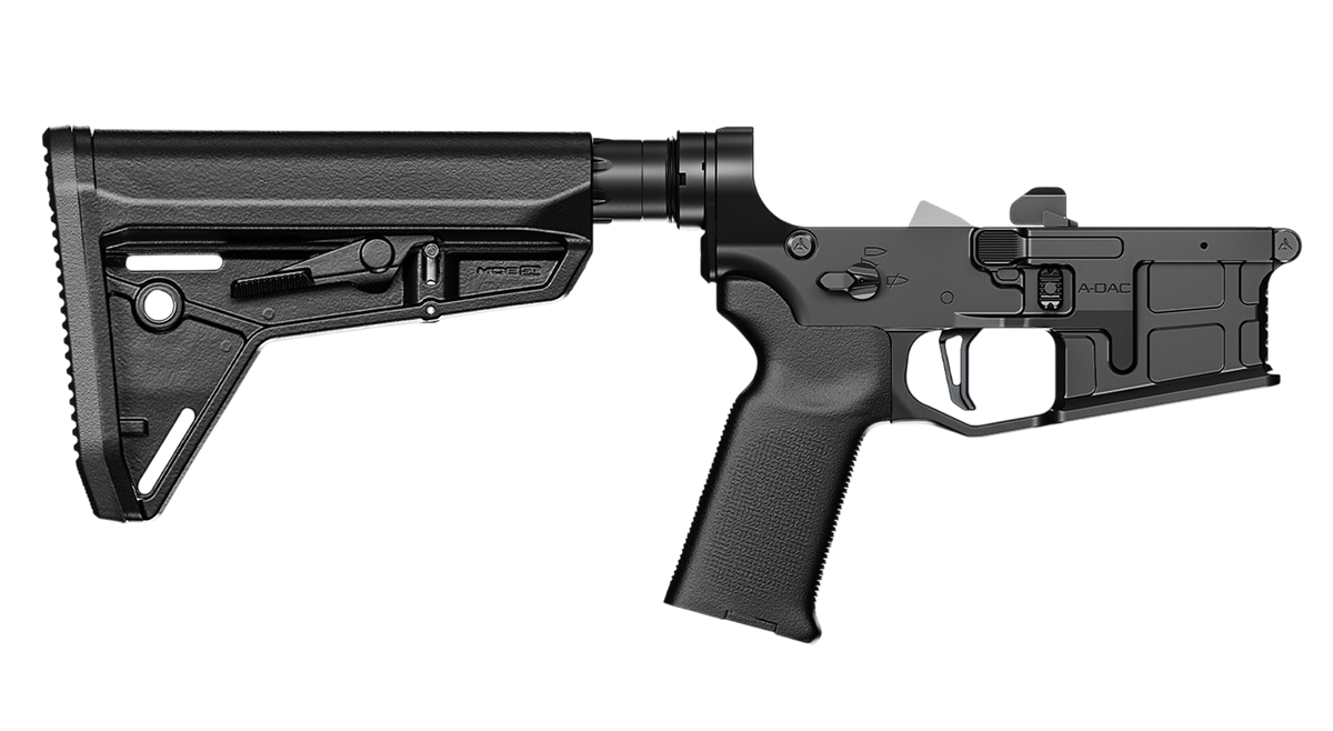 Radian Weapons Model 1 A-DAC 15 Complete Lower Receiver 5.56 NATO - Radian Black