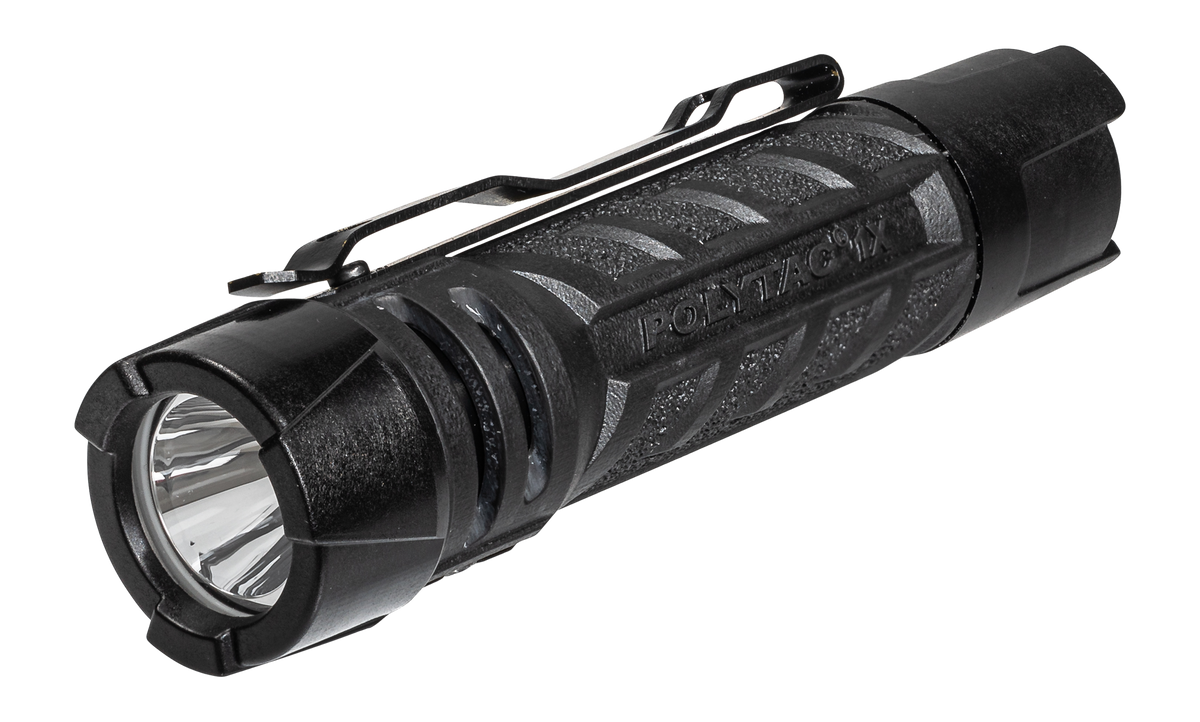 Streamlight PolyTac 1X Flashlight 350/500 Lumens White LED - 4.71" Black Polymer