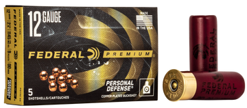 Federal PD13200 Premium Personal Defense 12 Gauge 2.75" 9 Pellets 00 Buckshot - Box or Case