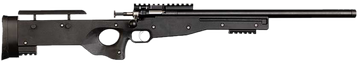 Crickett Precision Full Size 22 LR 16.10" Single Shot Bolt Action Rifle - Black Synthetic Stock