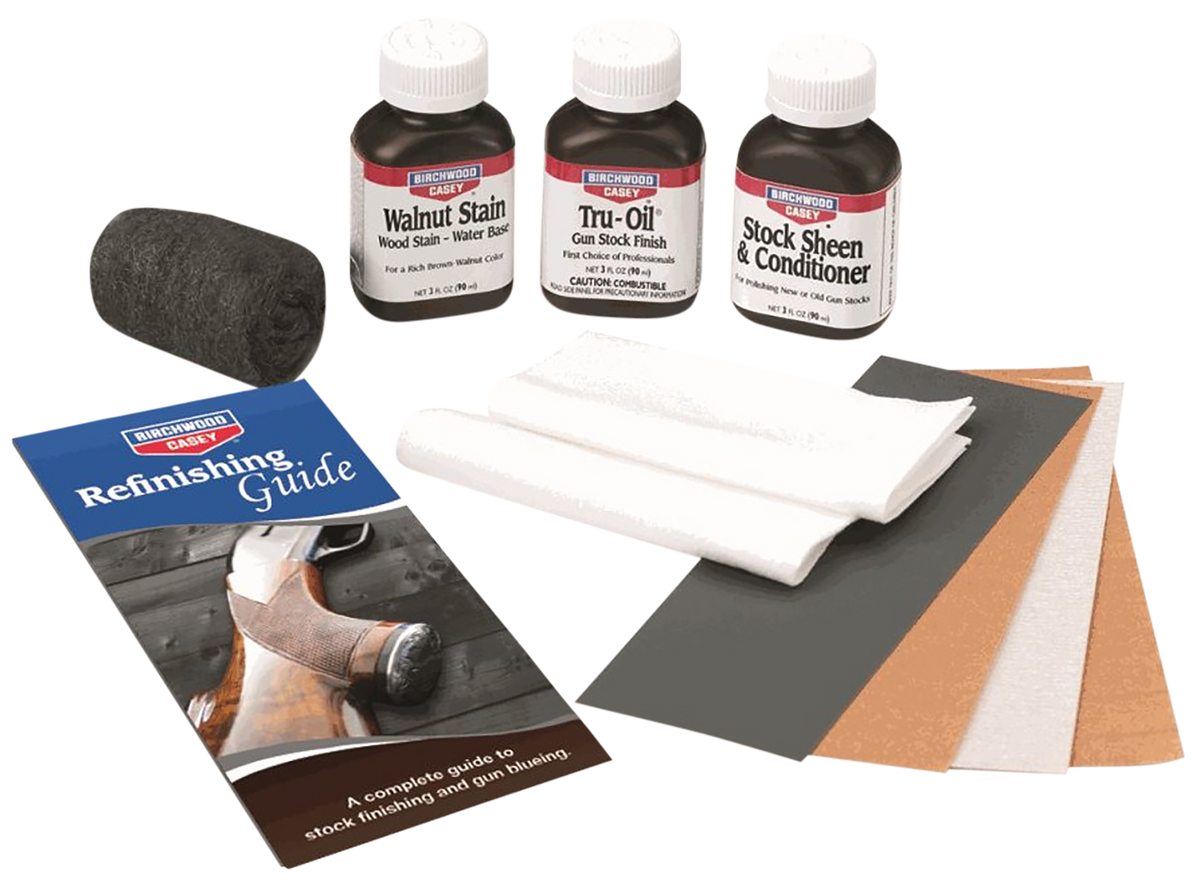 Birchwood Casey 23801 Tru-Oil Gun Stock Finishing Kit - 9 Piece