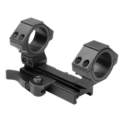 NcSTAR MARCQ AR-15 Adjustable QR Scope Mount/Ring Combo 30mm/1" Black Anodized Aluminum