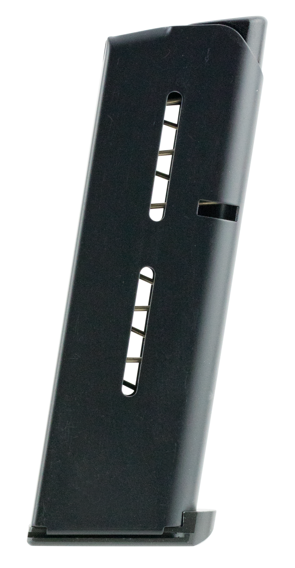 Wilson Combat 47OXCB 1911 Officer 45 ACP 7rd Black Stainless Detachable Magazine