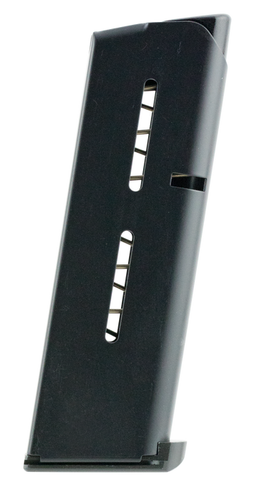 Wilson Combat 47OXCB 1911 Officer 45 ACP 7rd Black Stainless Detachable Magazine