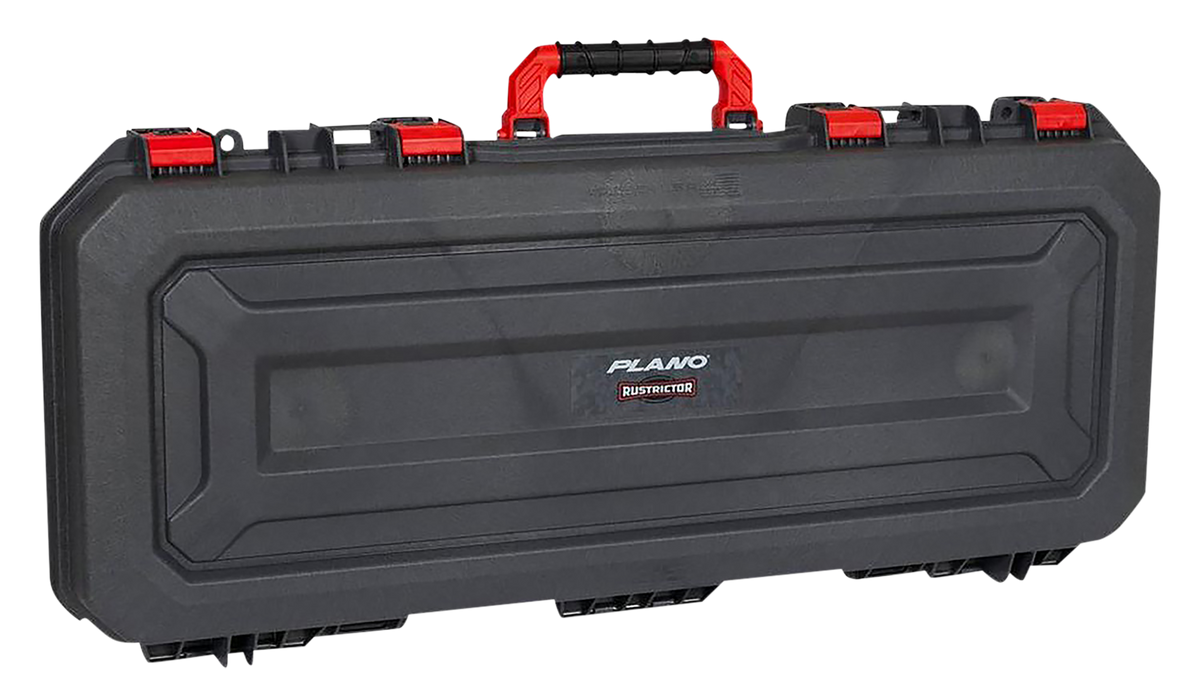 Plano All Weather 2 Rustrictor 36" Single Rifle Case Gray w/ Red Accents