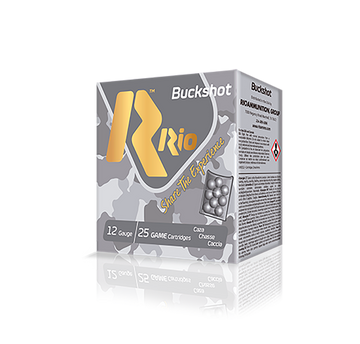 Rio Ammunition Royal Buck 12 Gauge 2.75" 9 Pellets 1 Buck Shot 25 Rd - Box or Case