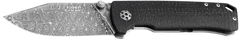 Boker Tiger-Damast 3.35" Damascus Clip Point Micarta Folding Knife