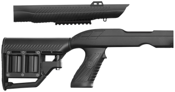 Adaptive Tactical Tac-Hammer RM4 Adjustable Black Synthetic Stock - Ruger 10/22 Takedown