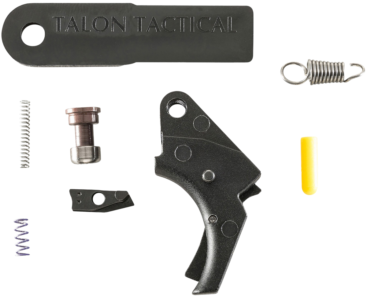 Apex Tactical Specialties 100026 Action Enhancement Black Curved Trigger Drop-In - Fits S&W M&P