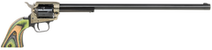 Heritage Mfg Rough Rider 22 LR 16" 6-Shot SAO Revolver - Camo Laminate Grips