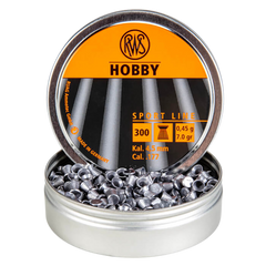 Umarex USA RWS Hobby Sport Line .177 Cal 7gr Wadcutter Pellet 300-Count