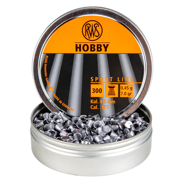 Umarex USA RWS Hobby Sport Line .177 Cal 7gr Wadcutter Pellet 300-Count