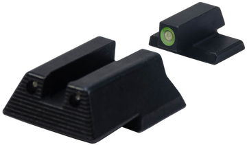 HK 51000933 Night Sight Set Fixed Green Tritium Black Frame Fits VP9/P30/VP40/HK45