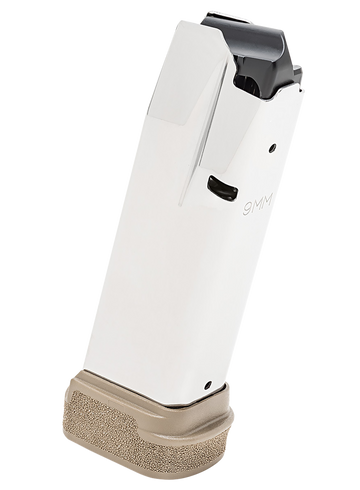 Springfield Armory Hellcat Pro 9mm Luger 17-Rd Extended Pistol Magazine - Desert FDE