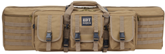 Bulldog BDT Tactical 36" Tan Nylon Single Rifle Case - Lockable, Padded