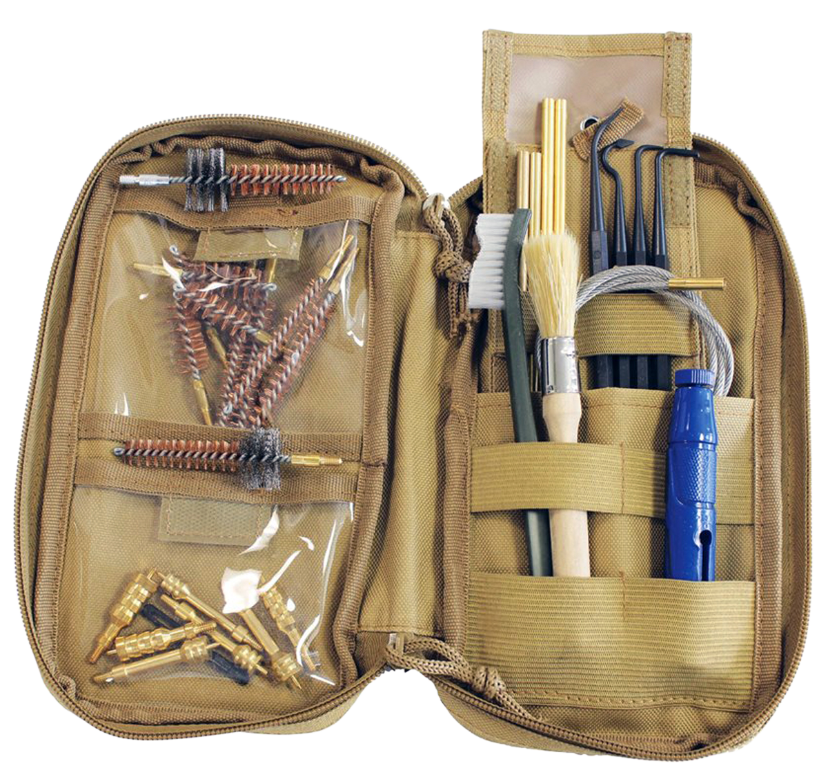 Birchwood Casey Range Cleaning Kit Handgun/Rifle 29-Piece Tan