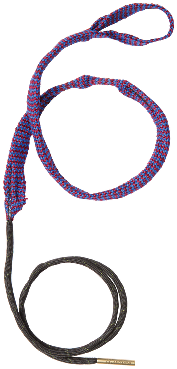 Hoppes BoreSnake Den .22 Cal Pistol Bore Cleaner Rope - Bronze Bristle