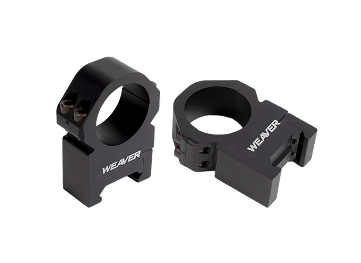Weaver Mounts 48381 Precision 1" Medium Matte Scope Rings