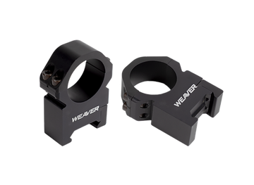 Weaver Mounts 48381 Precision 1" Medium Matte Scope Rings
