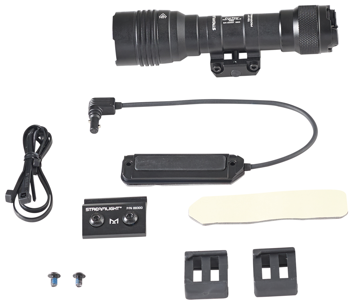Streamlight ProTac Rail Mount HL-X Pro 1000 Lumens LED Black Anodized Aluminum